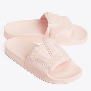 Tory Burch Sport Love Slide Sandals Pink Slippers